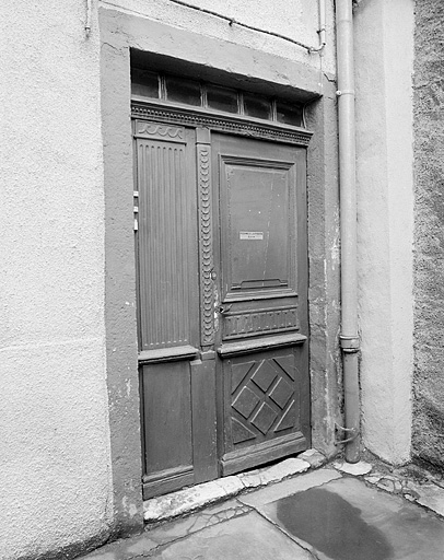 Maison 45, rue Georges-Clémenceau. Dernier quart 18e siècle. © Jérôme Mongreville / Région Bourgogne-Franche-Comté, Inventaire du patrimoine - 1987