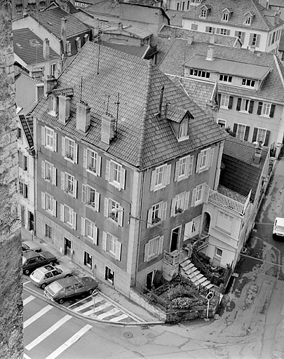 Immeuble 49, rue de la Mouche. Fin 19e siècle. © Jérôme Mongreville / Région Bourgogne-Franche-Comté, Inventaire du patrimoine - 1987
