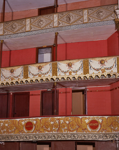 Détail des balcons. © Yves Sancey / Région Bourgogne-Franche-Comté, Inventaire du patrimoine - 1987