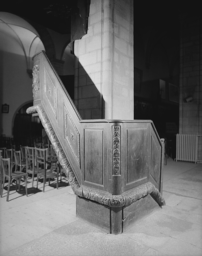 La rampe. © Yves Sancey / Région Bourgogne-Franche-Comté, Inventaire du patrimoine - 1988