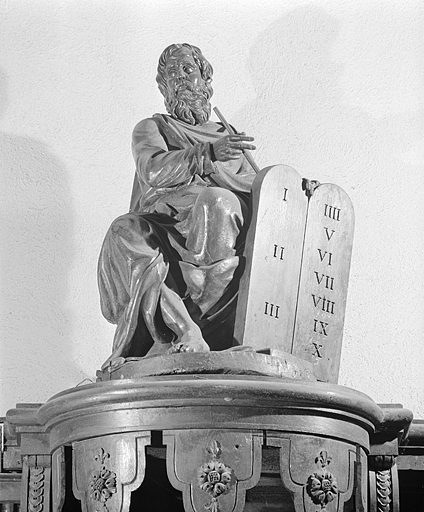 Moïse. © Yves Sancey / Région Bourgogne-Franche-Comté, Inventaire du patrimoine - 1988