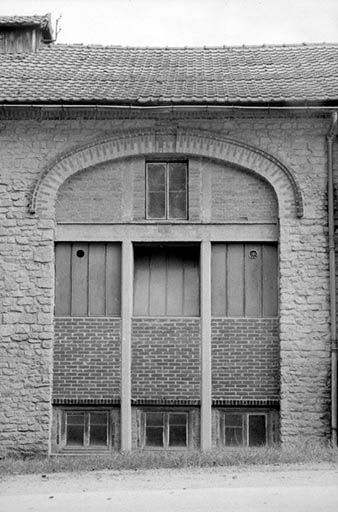 Atelier (A) : détail d'une travée large. © Laurent Poupard / Région Bourgogne-Franche-Comté, Inventaire du patrimoine - 1989