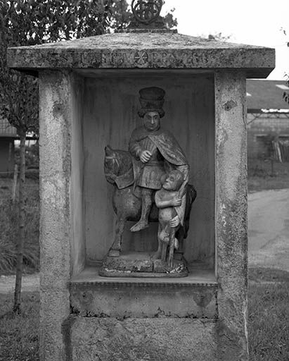 Vue générale dans l'oratoire. © Jérôme Mongreville / Région Bourgogne-Franche-Comté, Inventaire du patrimoine - 1989
