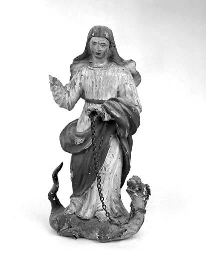 Sainte Marthe. © Jérôme Mongreville / Région Bourgogne-Franche-Comté, Inventaire du patrimoine - 1989