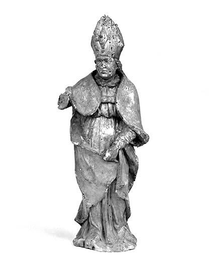 L'évêque vu de face. © Jérôme Mongreville / Région Bourgogne-Franche-Comté, Inventaire du patrimoine - 1989