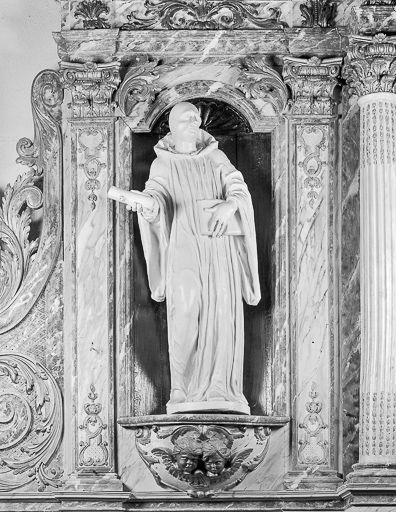 Saint Bruno, vue de face. © Jérôme Mongreville / Région Bourgogne-Franche-Comté, Inventaire du patrimoine - 1989