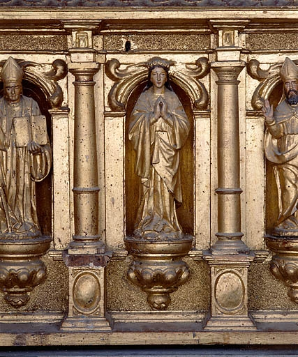 Sainte Cécile (?). © Jérôme Mongreville / Région Bourgogne-Franche-Comté, Inventaire du patrimoine - 1990