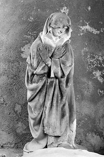 La Vierge, vue générale. © Jérôme Mongreville / Région Bourgogne-Franche-Comté, Inventaire du patrimoine - 1990