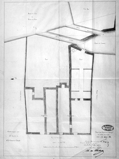 Maison acquise par Mr Nicolot de Mme Vve Chevalier Gibaud. © Yves Sancey, Philippe Claude François Ruffier / Région Bourgogne-Franche-Comté, Inventaire du patrimoine - 1990