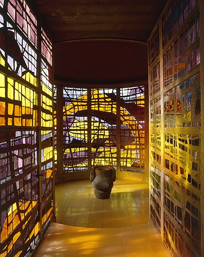 Vue d'ensemble du baptistère. © Jérôme Mongreville / Région Bourgogne-Franche-Comté, Inventaire du patrimoine - 1991