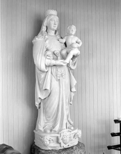 Vierge à l'Enfant. © Jérôme Mongreville / Région Bourgogne-Franche-Comté, Inventaire du patrimoine - 1991
