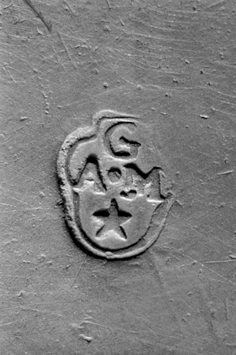 Le poinçon de potier d'étain. © Jérôme Mongreville / Région Bourgogne-Franche-Comté, Inventaire du patrimoine - 1991