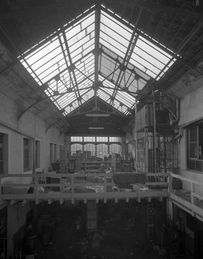 Etage de la cour couverte. © Jérôme Mongreville / Région Bourgogne-Franche-Comté, Inventaire du patrimoine - 1991