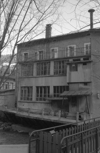Façade postérieure. © Laurent Poupard / Région Bourgogne-Franche-Comté, Inventaire du patrimoine - 1991