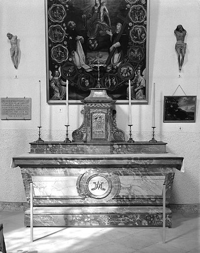 Vue d'ensemble : de face. © Yves Sancey / Région Bourgogne-Franche-Comté, Inventaire du patrimoine - 1991