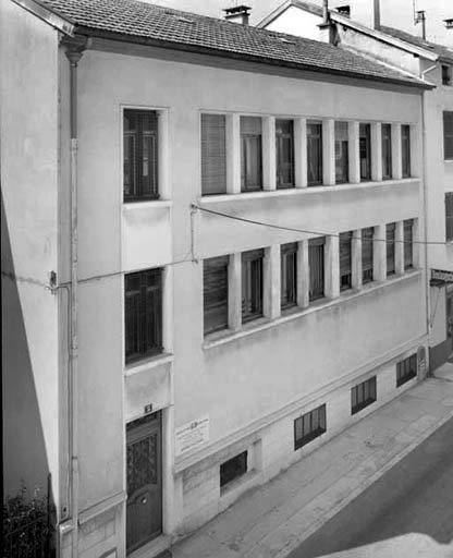 Façade antérieure, route de Genève. © Jérôme Mongreville / Région Bourgogne-Franche-Comté, Inventaire du patrimoine - 1992
