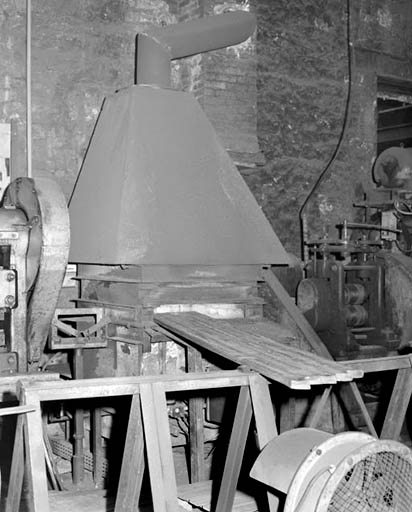 Atelier de préparation des soies : four. © Yves Sancey / Région Bourgogne-Franche-Comté, Inventaire du patrimoine - 1992