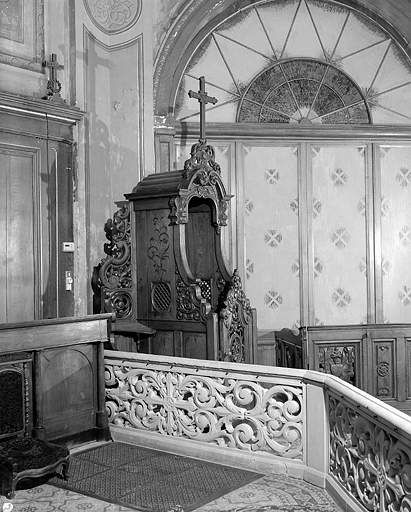 Vue d'ensemble, de trois quarts gauche. © Yves Sancey / Région Bourgogne-Franche-Comté, Inventaire du patrimoine - 1992