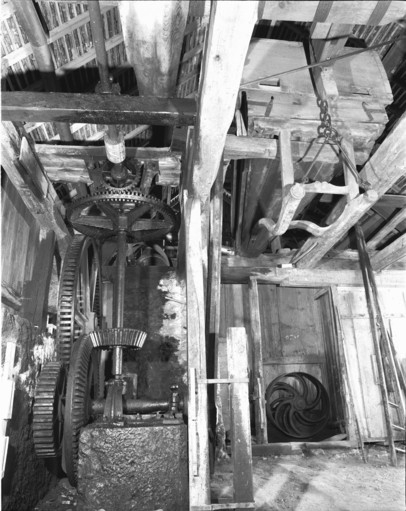 Vue d'un soufflet et du mécanisme. © Yves Sancey / Région Bourgogne-Franche-Comté, Inventaire du patrimoine - 1993