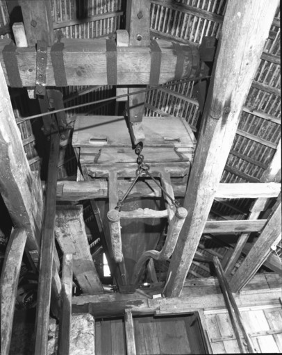 Vue d'un soufflet prise depuis le dessous. © Yves Sancey / Région Bourgogne-Franche-Comté, Inventaire du patrimoine - 1993