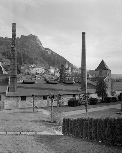  établissement thermal saline © Yves Sancey / Région Bourgogne-Franche-Comté, Inventaire du patrimoine - 1993
