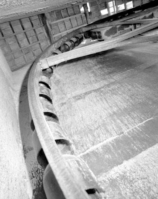 Noria : godets. © Yves Sancey / Région Bourgogne-Franche-Comté, Inventaire du patrimoine - 1993