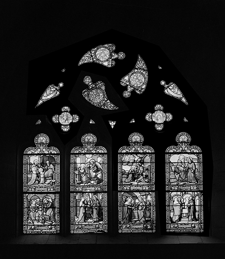 Baie 3. © Jérôme Mongreville / Région Bourgogne-Franche-Comté, Inventaire du patrimoine - 1994