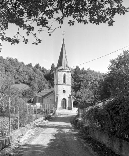 Extérieur : façade occidentale. © Yves Sancey / Région Bourgogne-Franche-Comté, Inventaire du patrimoine - 1994
