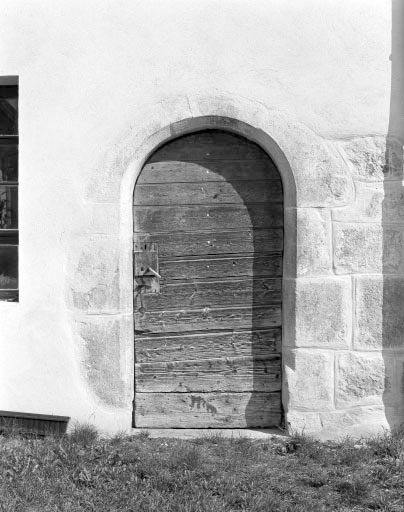 La porte d'entrée. © Jérôme Mongreville / Région Bourgogne-Franche-Comté, Inventaire du patrimoine - 1994
