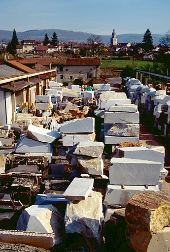 Aire des matières premières. © Yves Sancey / Région Bourgogne-Franche-Comté, Inventaire du patrimoine - 1994