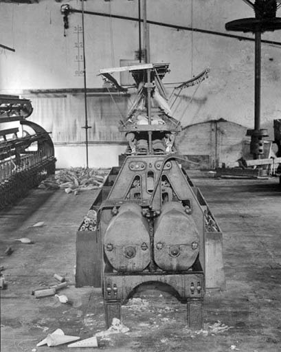 Extrémité de la machine. © Yves Sancey / Région Bourgogne-Franche-Comté, Inventaire du patrimoine - 1994