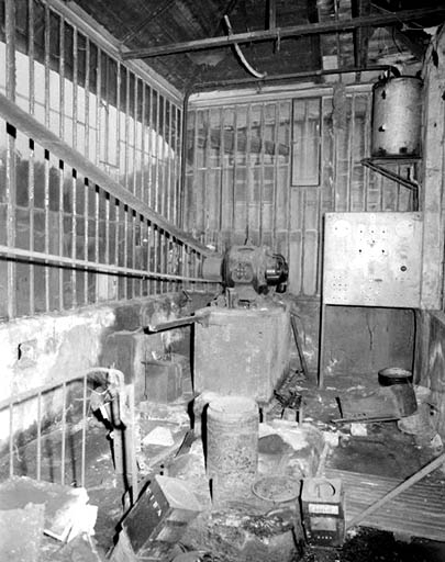 Moteur électrique Patay. © Yves Sancey / Région Bourgogne-Franche-Comté, Inventaire du patrimoine - 1994