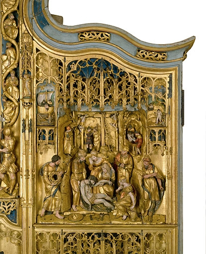 La Descente de croix. © Jérôme Mongreville / Région Bourgogne-Franche-Comté, Inventaire du patrimoine - 1995