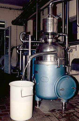 Ecrémeuse Westfalia. © Jérôme Mongreville / Région Bourgogne-Franche-Comté, Inventaire du patrimoine - 1995