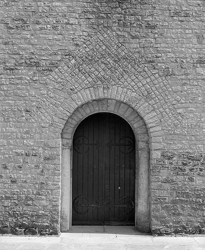 Portail de l'église. © Yves Sancey / Région Bourgogne-Franche-Comté, Inventaire du patrimoine - 1996