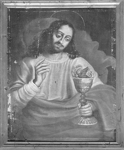 Saint Jean l'évangéliste. © Yves Sancey / Région Bourgogne-Franche-Comté, Inventaire du patrimoine - 1996