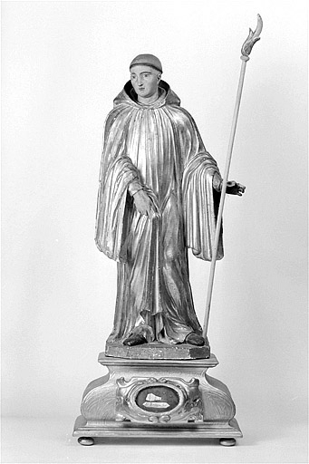 Le moine de droite. © Yves Sancey / Région Bourgogne-Franche-Comté, Inventaire du patrimoine - 1996