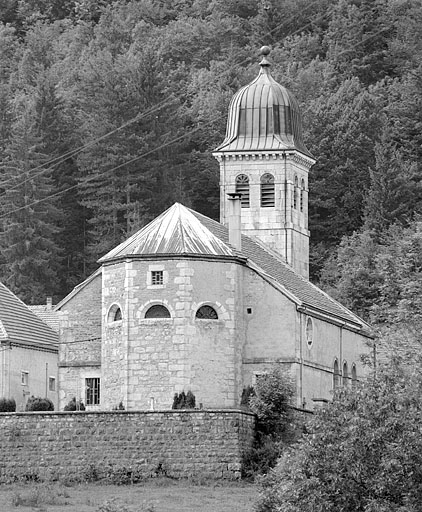 Le chevet. © Yves Sancey / Région Bourgogne-Franche-Comté, Inventaire du patrimoine - 1996