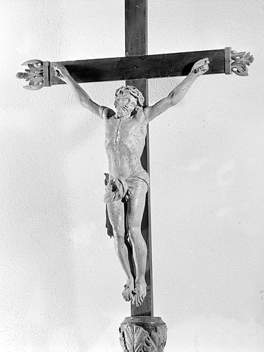 Le Christ. © Yves Sancey / Région Bourgogne-Franche-Comté, Inventaire du patrimoine - 1996