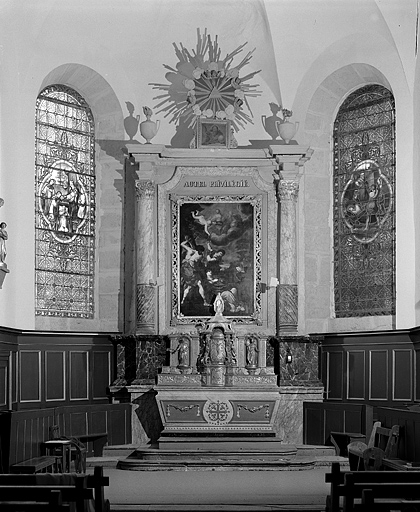 Vue d'ensemble, de face. © Yves Sancey / Région Bourgogne-Franche-Comté, Inventaire du patrimoine - 1996
