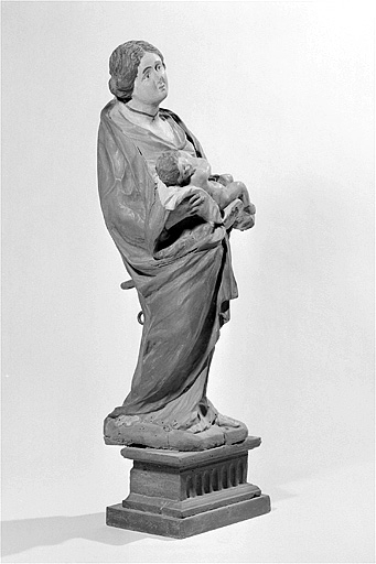 Vue de trois quarts droit. © Yves Sancey / Région Bourgogne-Franche-Comté, Inventaire du patrimoine - 1996