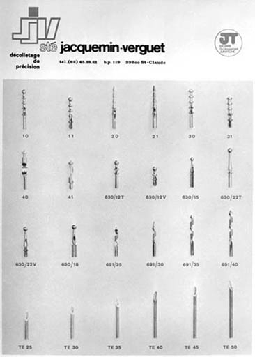 [" Systèmes " de pipe réalisés par la société]. © Yves  Sancey (reproduction) / Région Bourgogne-Franche-Comté, Inventaire du patrimoine - 1996