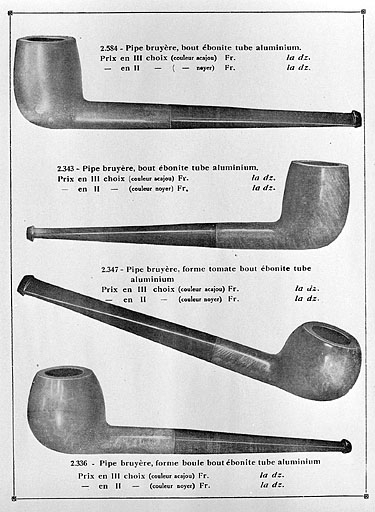 Page du catalogue de vente des Etablissements Mermillon. © Yves Sancey / Région Bourgogne-Franche-Comté, Inventaire du patrimoine - 1996