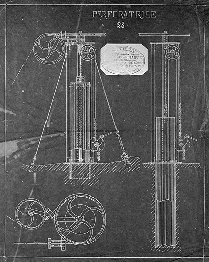 Perforatrice. © Yves Sancey / Région Bourgogne-Franche-Comté, Inventaire du patrimoine - 1997