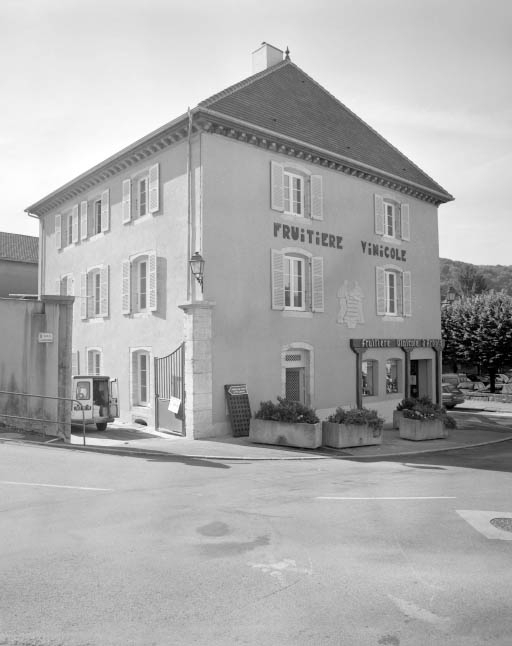 Boutique dite maison Maizier. © Yves Sancey / Région Bourgogne-Franche-Comté, Inventaire du patrimoine - 1997