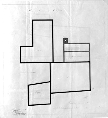 Plan de l'usine de M. Girod. © Yves Sancey / Région Bourgogne-Franche-Comté, Inventaire du patrimoine - 1997