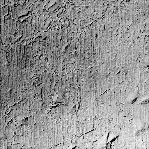 Traces de boucharde et de laie sur la pile VIIIS. © Jérôme Mongreville / Région Bourgogne-Franche-Comté, Inventaire du patrimoine - 1997