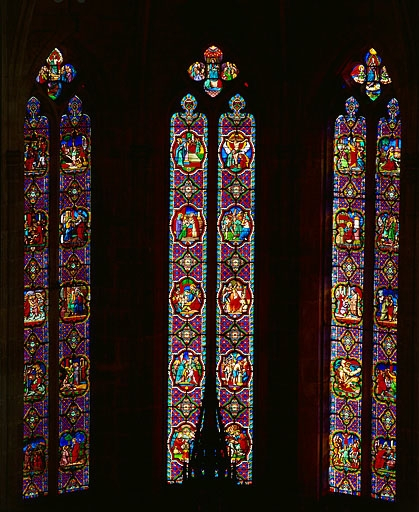 Baies 0, 1 et 2. © Jérôme Mongreville / Région Bourgogne-Franche-Comté, Inventaire du patrimoine - 1997 Baies 0, 1 et 2. © Jérôme Mongreville / Région Bourgogne-Franche-Comté, Inventaire du patrimoine - 1997