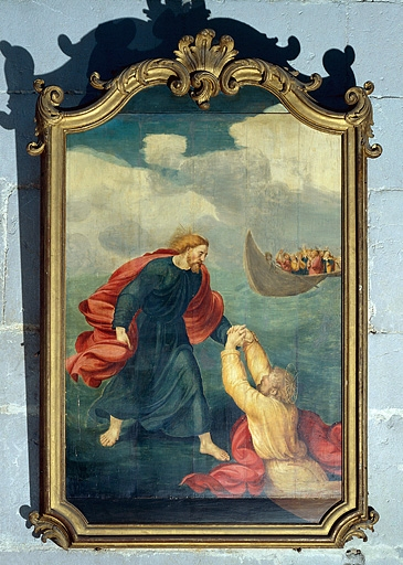 La Marche de saint Pierre sur les eaux. © Jérôme Mongreville / Région Bourgogne-Franche-Comté, Inventaire du patrimoine - 1998