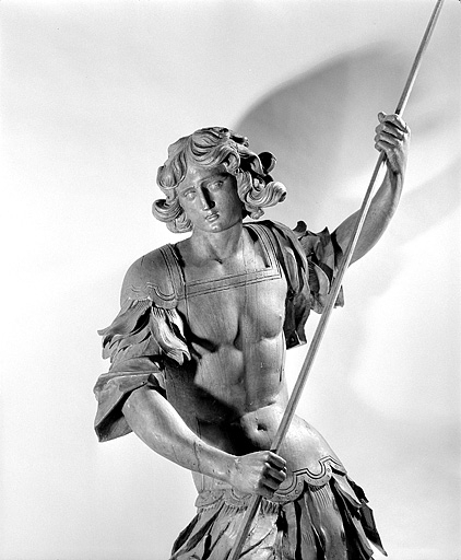 Le torse (vue verticale). © Jérôme Mongreville / Région Bourgogne-Franche-Comté, Inventaire du patrimoine - 1998